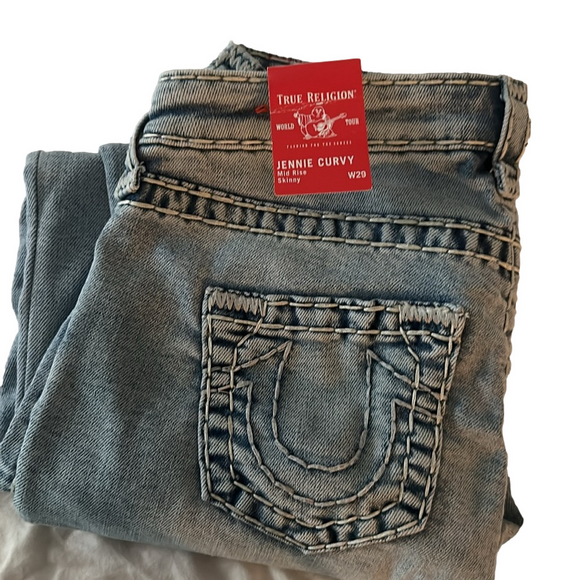 True Religion NEW Jennie Curvy Mid-Rise Skinny Jean- Women’s 29 - Picture 10 of 12